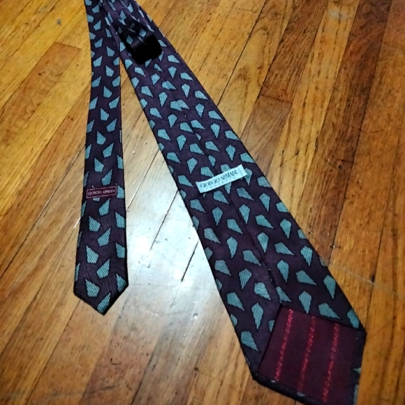 Giorgio Armani Cravatte Silk Neck Tie - Picture 1 of 3